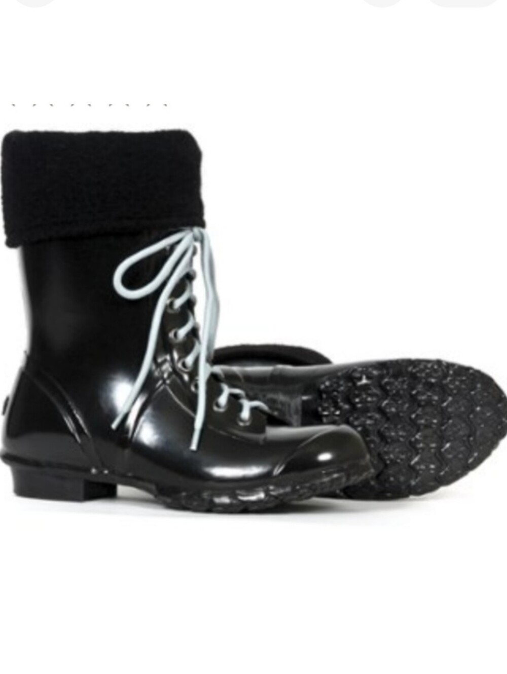 New BOGS Zoe Mid-calf Rain Boots Black 6
